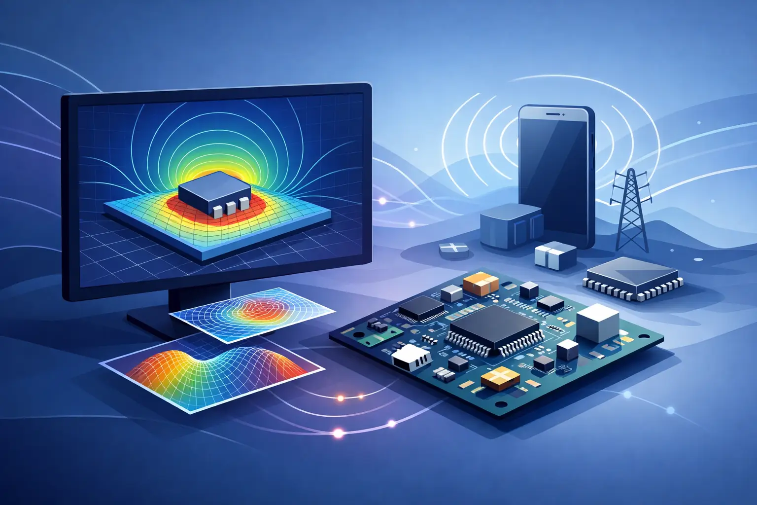 Electrical Field Solver Software for Real Devices
