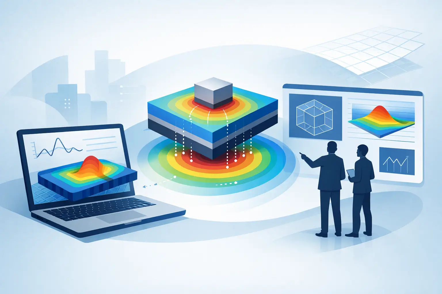 Spreading Resistance Simulation Software for 3D Analysis